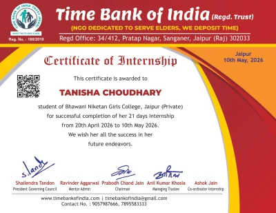 Tanisha Choudhary
